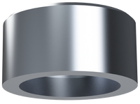 HALF 1 1/4" NPT MILGRADE ALUMINUM COUPLING