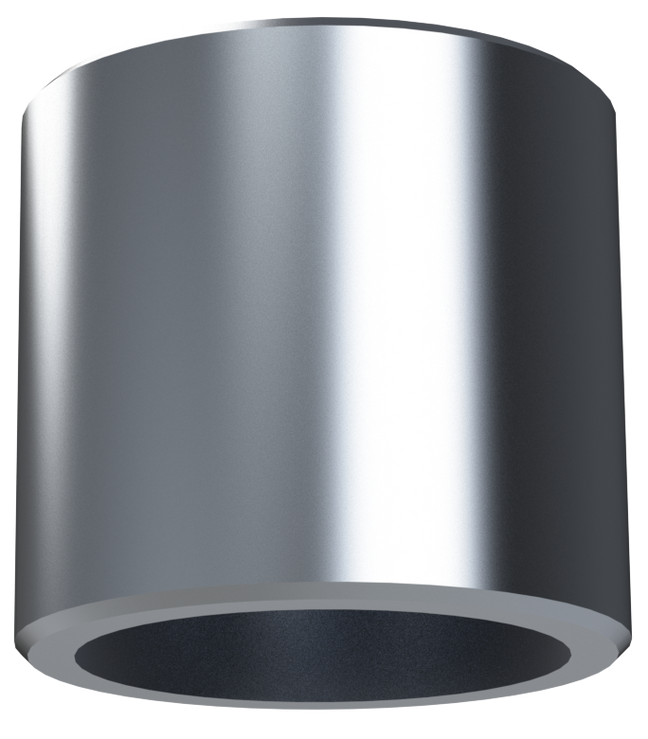 FULL 2" NPT MILGRADE ALUMINUM COUPLING