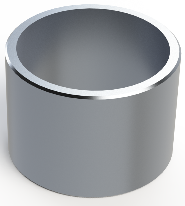 Full 4" NPT Milgrade Aluminum Coupling