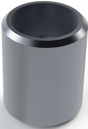 FULL 1/2" NPT MILGRADE ALUMINUM COUPLING