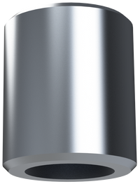 FULL 3/4" NPT MILGRADE ALUMINUM COUPLING