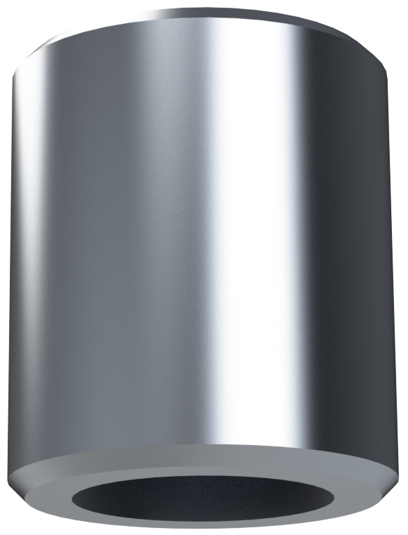 FULL 3/4" NPT MILGRADE ALUMINUM COUPLING