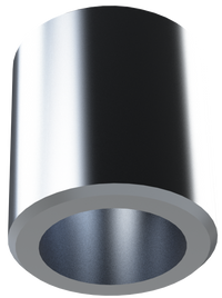 FULL 1" NPT MILGRADE ALUMINUM COUPLING