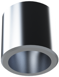 FULL 1 1/4" NPT MILGRADE ALUMINUM COUPLING