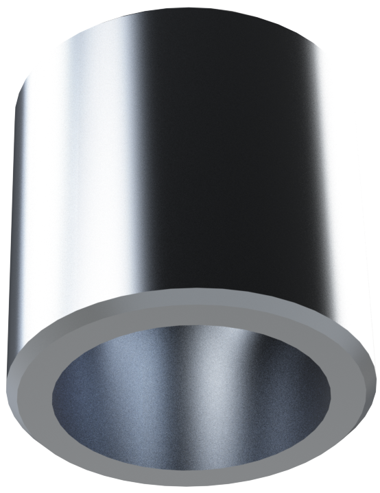 FULL 1 1/4" NPT MILGRADE ALUMINUM COUPLING