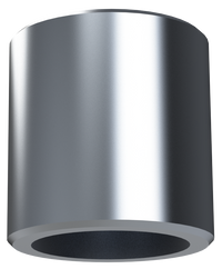 FULL 1 1/2" NPT MILGRADE ALUMINUM COUPLING