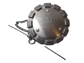 3" Vented Non-Locking Aluminum Fuel Cap with 5.5 Threads Per Inch (Kenworth Style)