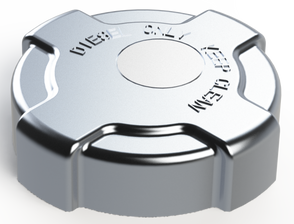 3" NPSM, 8 TPI, NON-VENTED, NON-LOCKING FUEL CAP