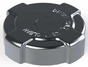 3"-5.5 TPI NON VENTED, NON LOCKING KENWORTH STYLE FUEL CAP
