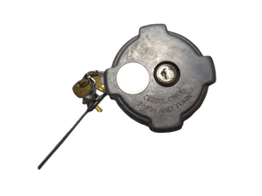 Freightliner Style Locking Cam Locking Aluminum Fuel Cap (Thermal Relief) with 8 Threads Per Inch