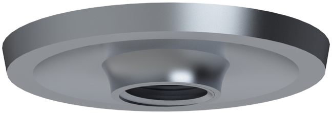 1/4" NPTF MILGRADE ALUMINUM FLANGE