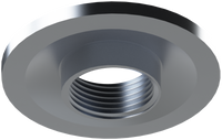 3/4" NPTF MILGRADE ALUMINUM FLANGE