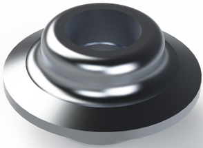 1" NPTF HEAVY DUTY MILGRADE ALUMINUM FLANGE