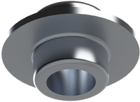 1" NPTF HEAVY DUTY MILGRADE ALUMINUM FLANGE