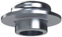 1 1/4" NPTF HEAVY DUTY MILGRADE ALUMINUM FLANGE