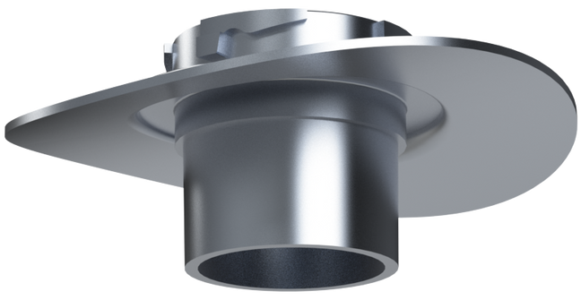 MILGRADE ALUMINUM FREIGHTLINER CAM LOCK FILL NECK - ROUND