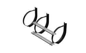 24.5" 3 Piece Black Mounting Kit Combo