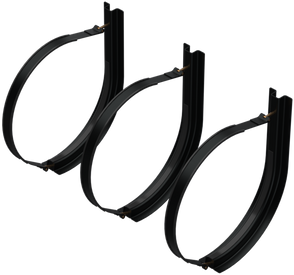 24.5" 3 Piece Black Mounting Kit
