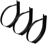 24.5" 3 Piece Black Mounting Kit