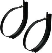 24.5" 2 Piece Black Mounting Kit