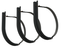 26" 3 Piece Black Mounting Kit