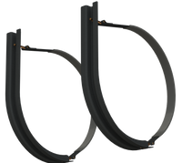 26" 2 Piece Black Mounting Kit