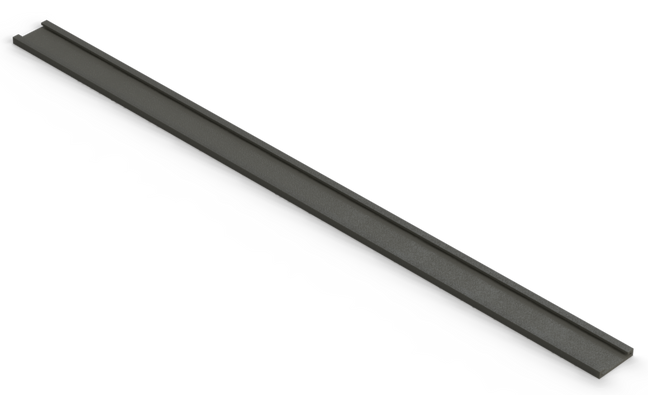 2" x .250" Strap Rubber per inch