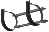 18" 2 Piece Stainless Steel Mounting Kit Combo