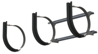 20" 3 Piece Stainless Steel Mounting Kit Combo
