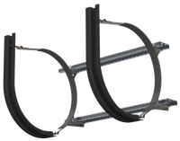 26" 2 Piece Stainless Steel Mounting Kit Combo