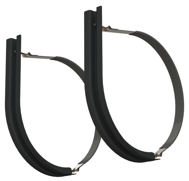 26" 2 Piece Stainless Steel Mounting Kit