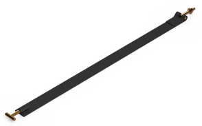 T-BOLT TO COUPLING NUT - T-BOLT 36-1/2" BLACK POWDER SATIN STEEL REGULAR STRAP