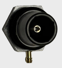 1-1/4" NPT Plastic Rollover Vent (Peterbilt Style)