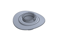 MILGRADE ALUMINUM FREIGHTLINER CAM LOCK FILL NECK - ROUND